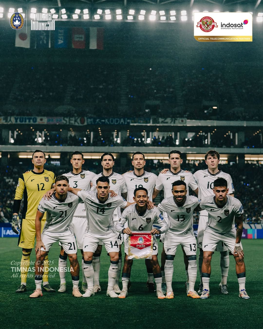 Tertunduk Lesuh Garuda di Negeri Sakura, Skor 0-6