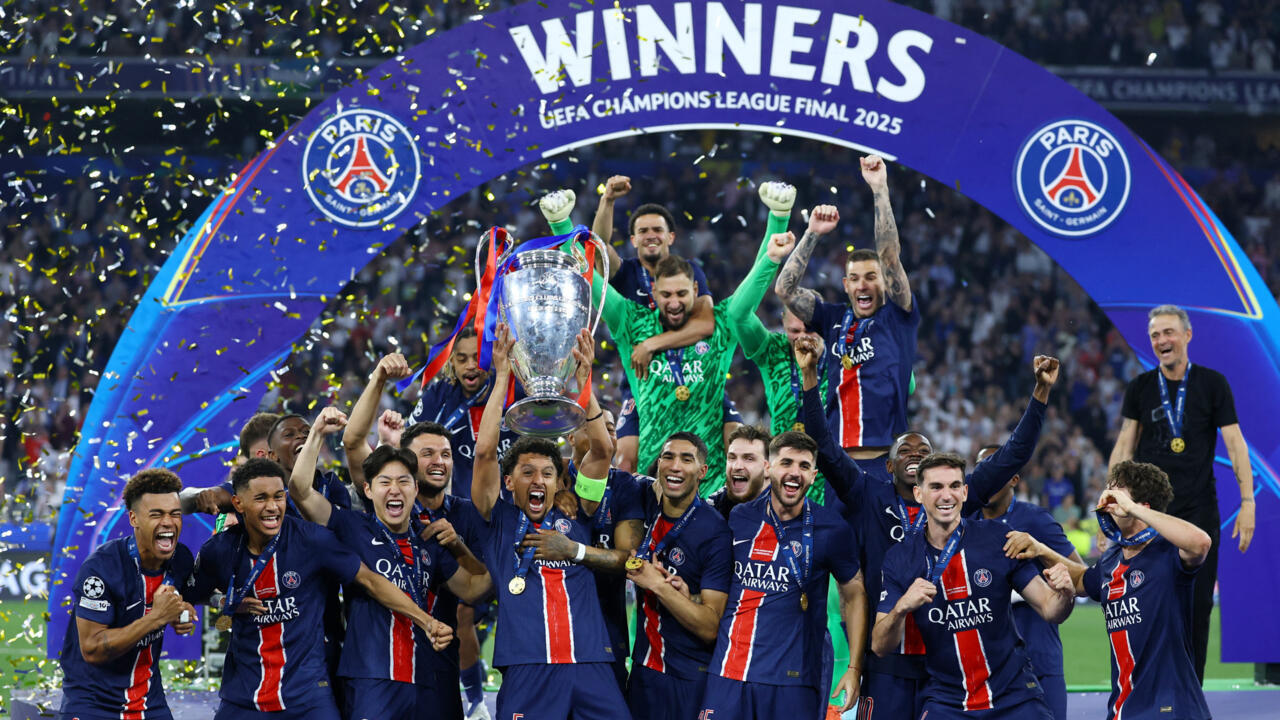 PSG Akhirnya Keluar Menjadi Juara Liga Champions, Menundukkan Inter Milan 5-0.